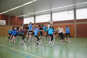 Paradentraining, Foto: Josef Droste