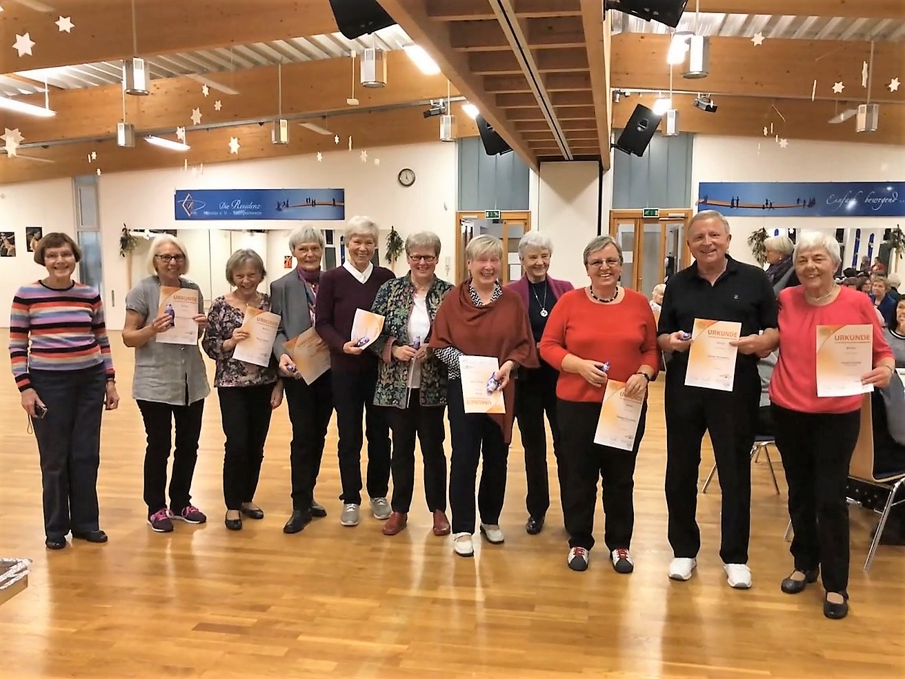 Tanznachmittag mit Tanzsportabzeichen