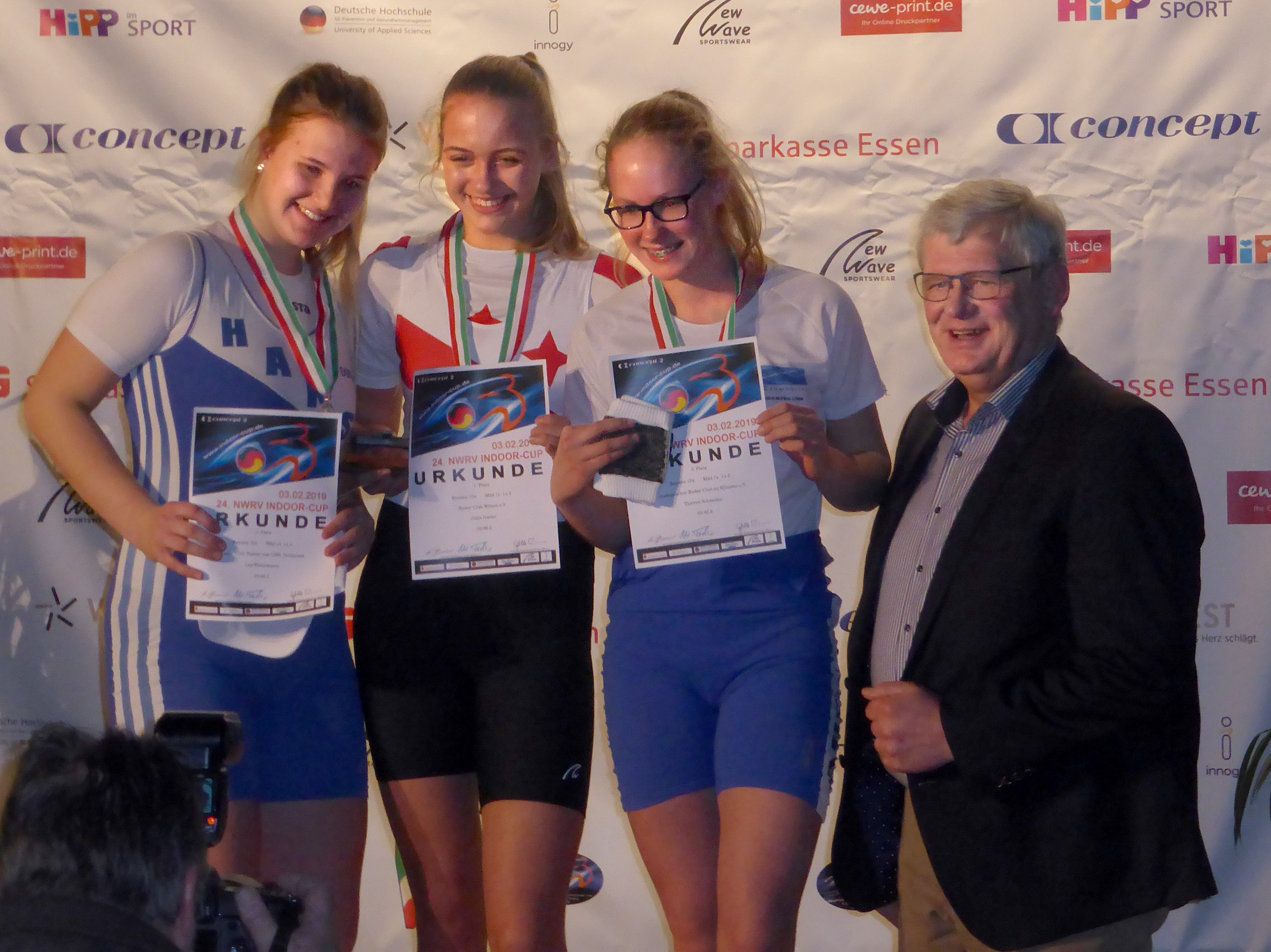 ARC zu MS bei den 23. Deutschen Meisterschaften im Indoor-Rudern