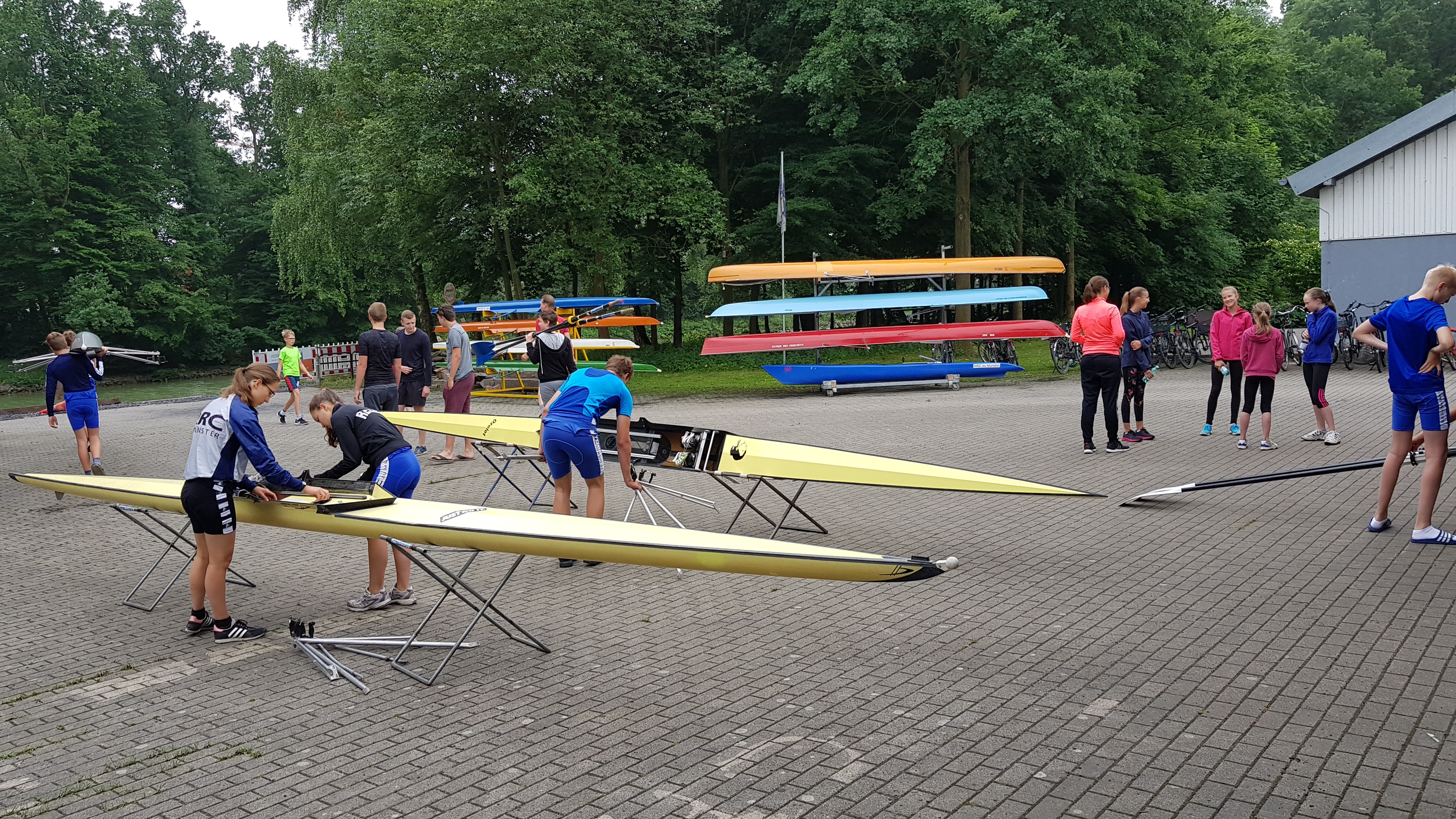 Osterhits für Kids – ARC zu Münster bietet Schnupperkurs „Rudern“ an