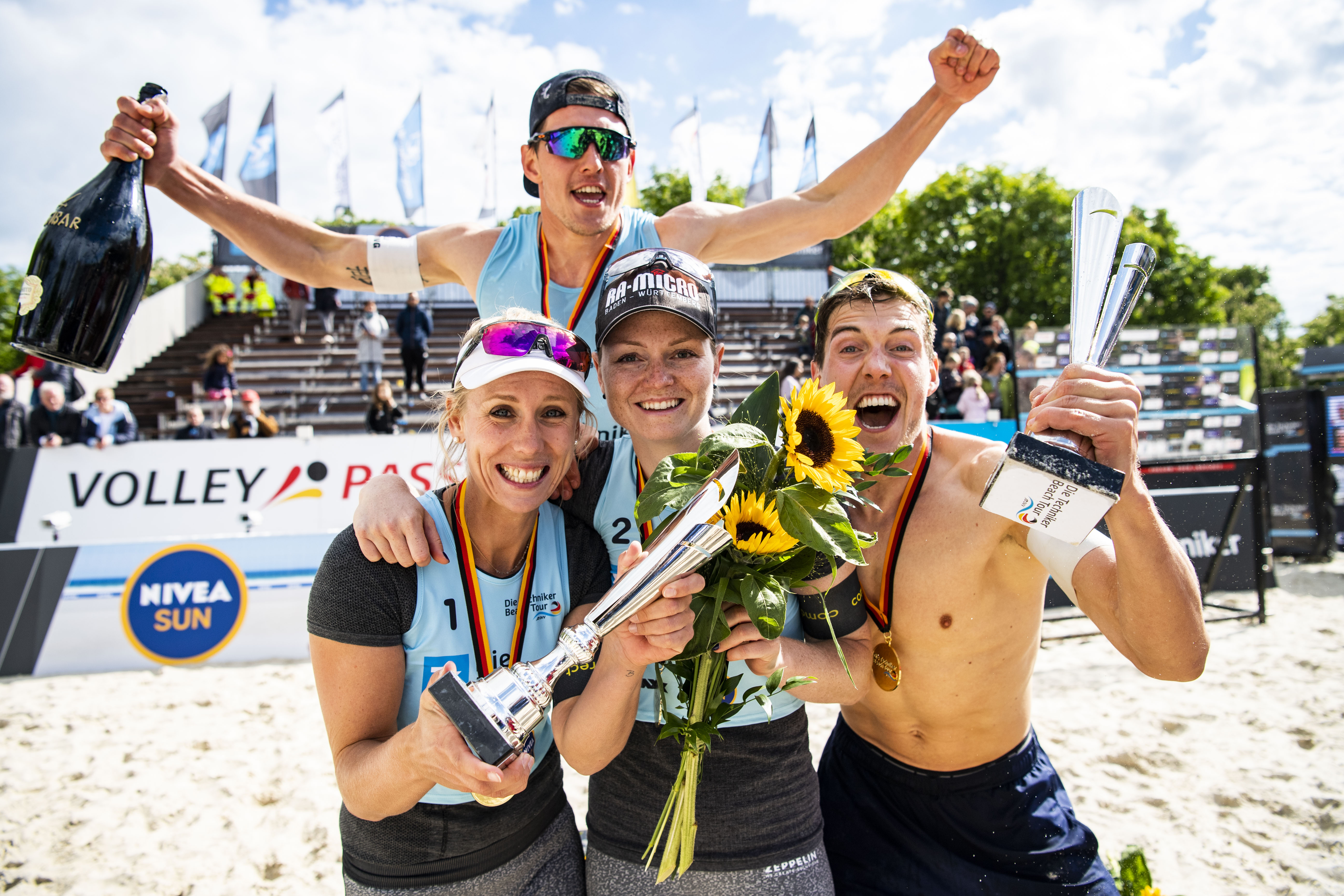 Borger/Sude gewinnen Auftakt der Techniker Beach Tour