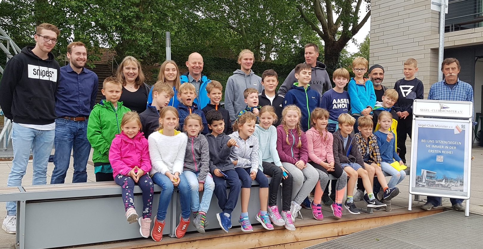 Ferien-Kids gehen mit dem SCM segeln