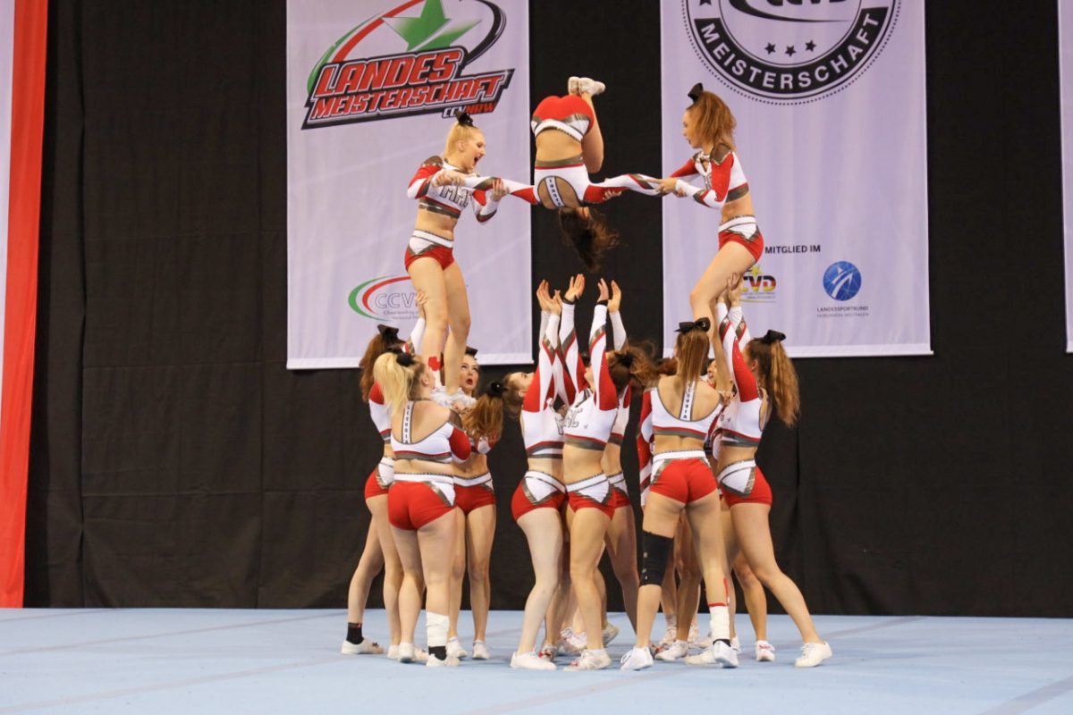 Doppelerfolg für Münster Mammuts Cheerleader