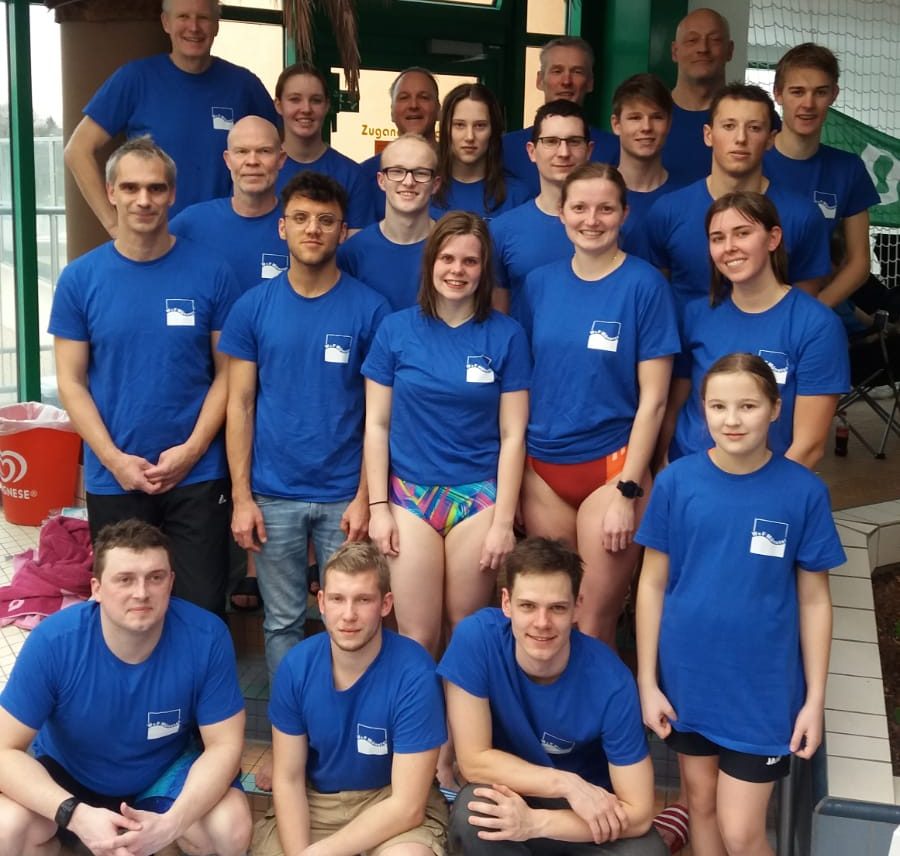 W+F erfolgreich beim 24-Stunden Schwimmen
