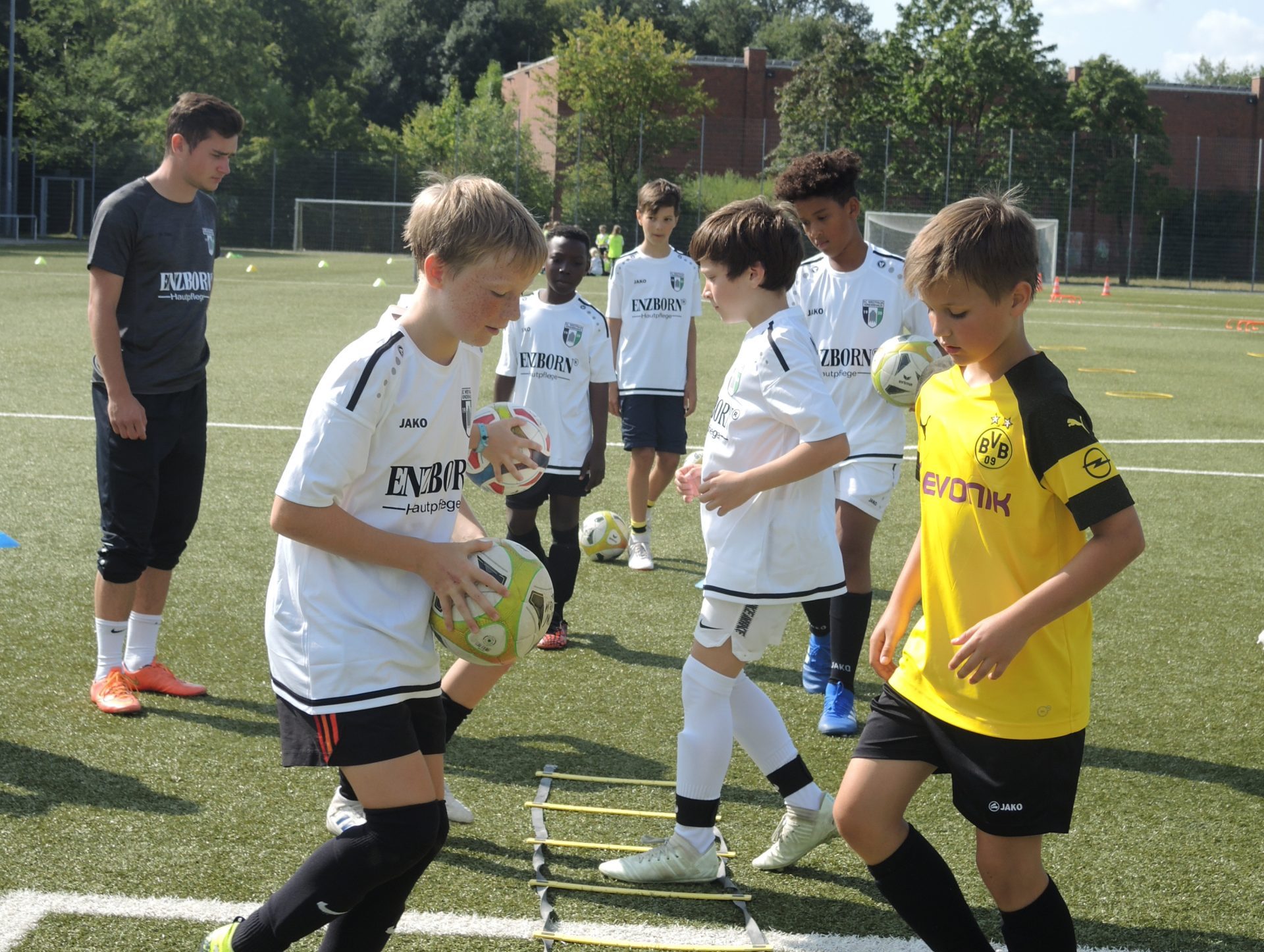 Ferienfußballfreizeit bei SC Westfalia Kinderhaus