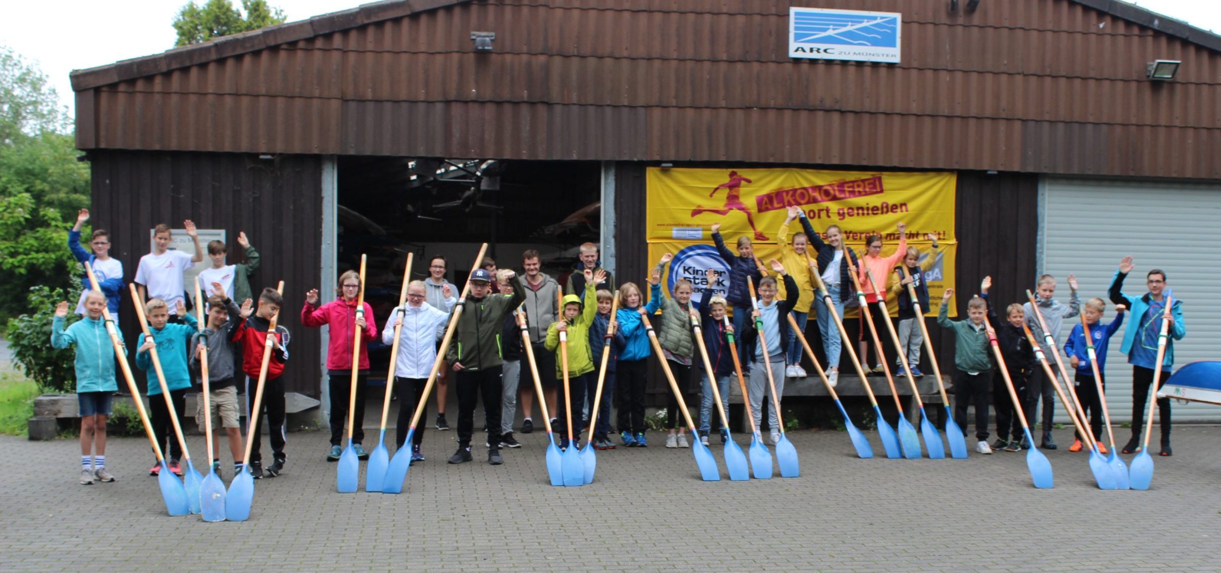Schnupperrudern beim ARC zu Münster
