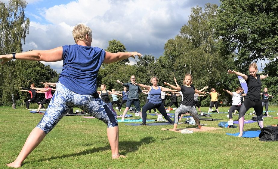 Kommt gut an: Sport im Park