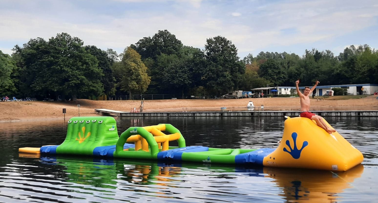 Neuer AquaPark im Badesee Saerbeck