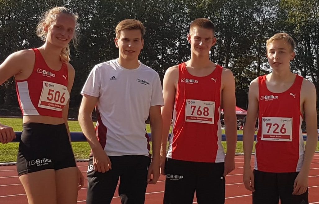 17 Podestplatzierungen für LG Brillux – Westfalenmeisterschaften