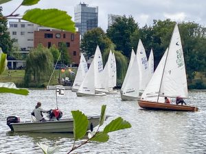 Segeln auf dem Aasee