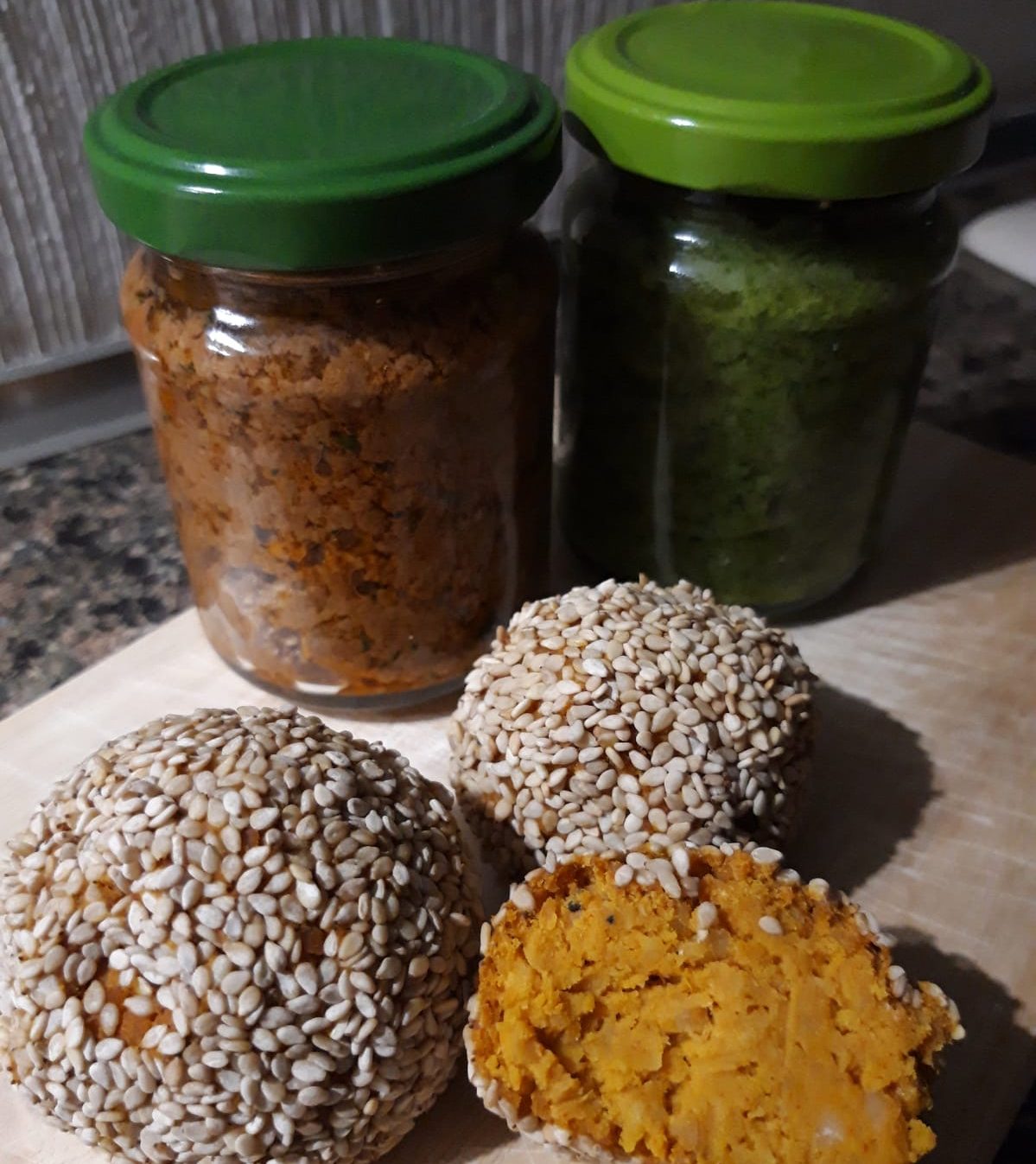 Franzis Food Factory:  Süßkartoffelfalafel