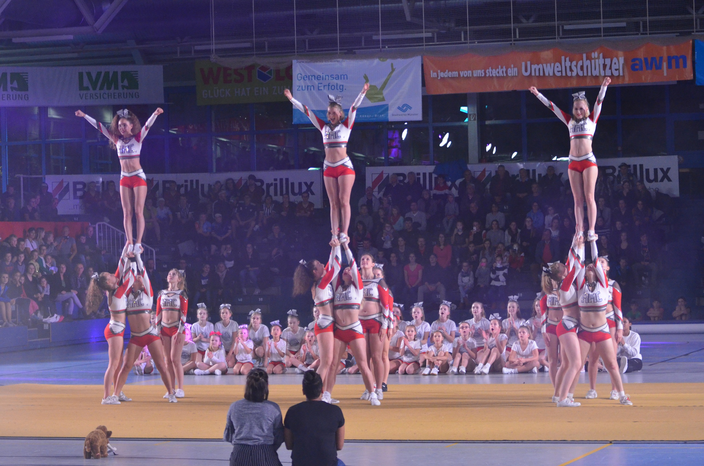 1. Platz – Stadtwerke Jugend-Sportvereinspreises: AFC Münster Mammuts / Cheerleading