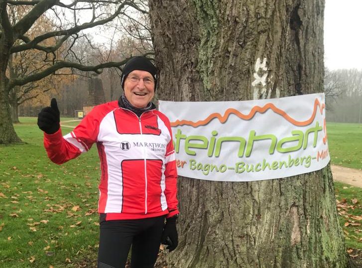 Rolf Ebbing beim virtuellen Steinhart500 – genau sein Ding.