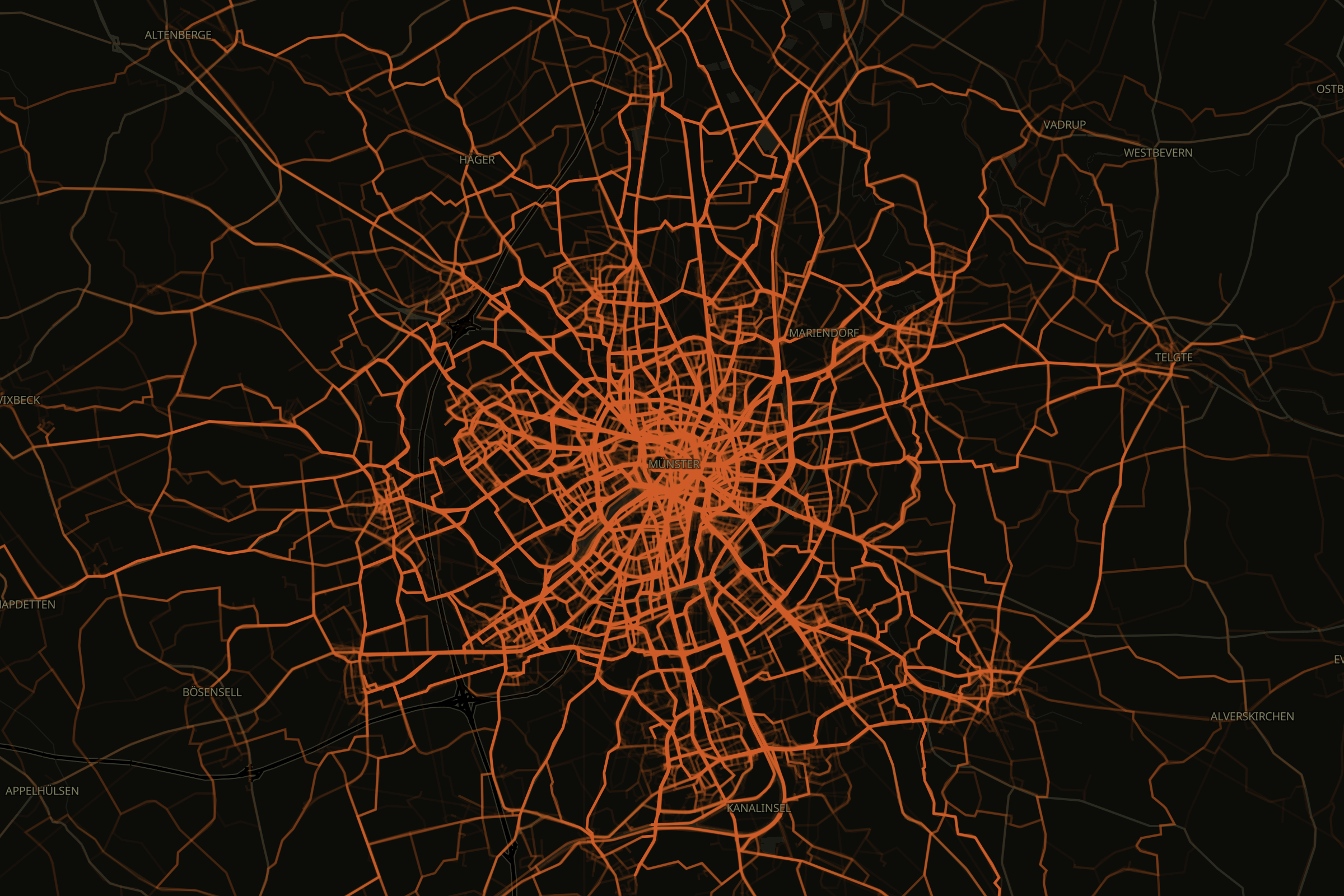 Rund 160 000 Kilometer per App aufgezeichnet