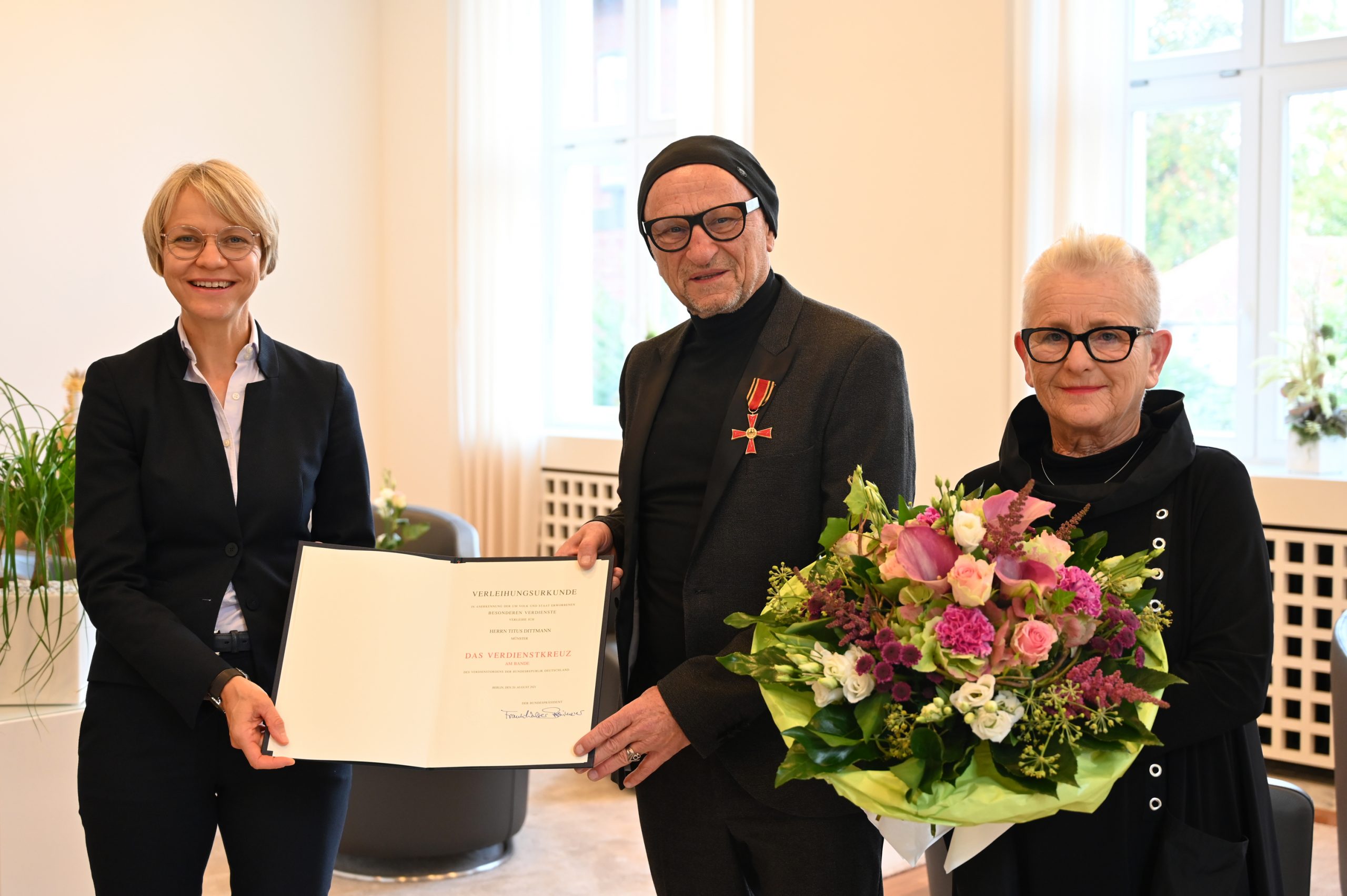 Titus Dittmann erhält Bundesverdienstkreuz