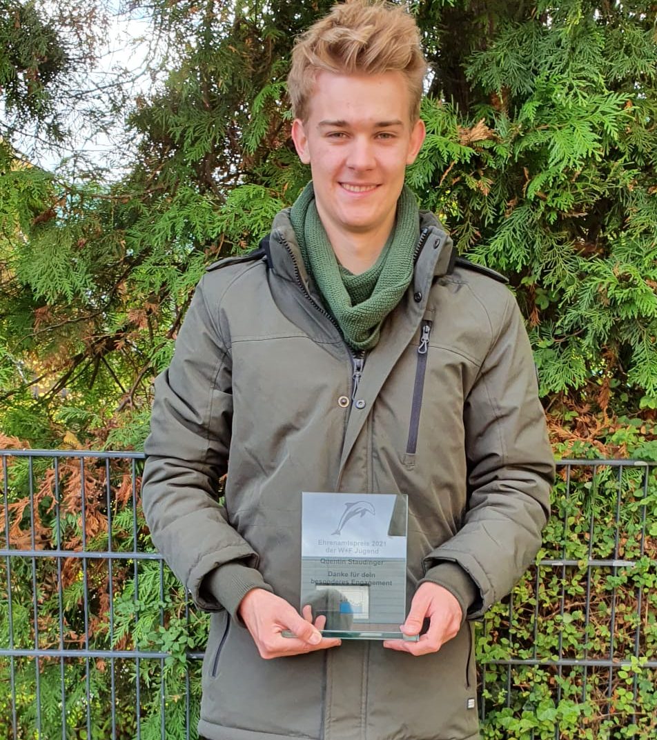 W+F ehrt Ehrenamtliche: Quentin Staudinger