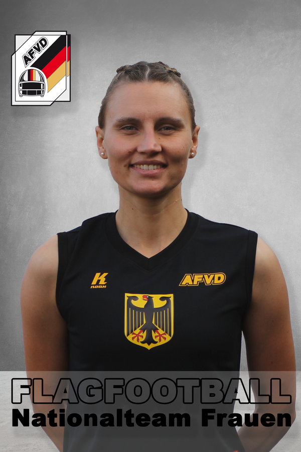 Münsteranerin Lara Piesch startet für das Flag Football Nationalteam bei der WM in Israel