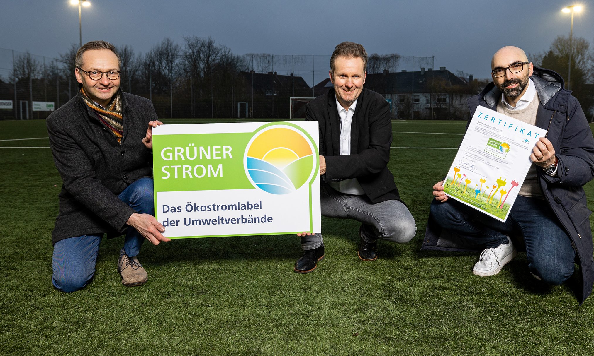 Münsters Sportvereine setzen auf Ökostrom und sparen 760 Tonnen CO2