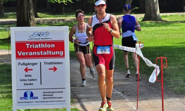 In Steinfurt gehen die Triathleten wieder an den Start: 22.05.