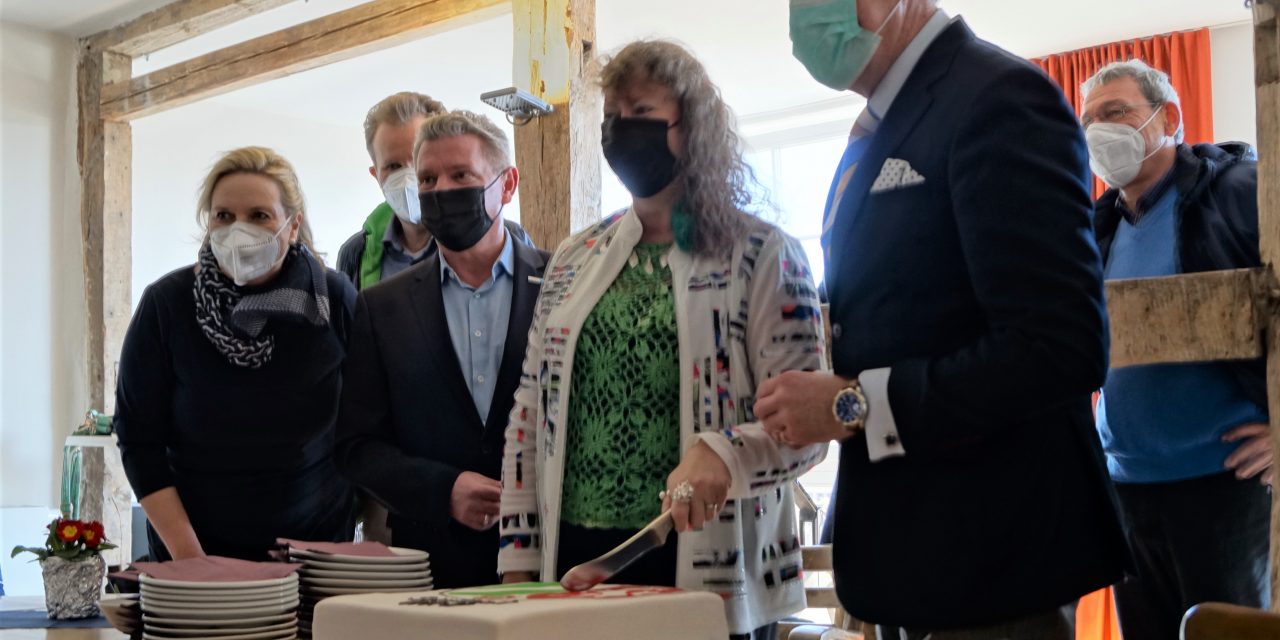 Staatssekretärin Andrea Milz besucht den ARC zu Münster