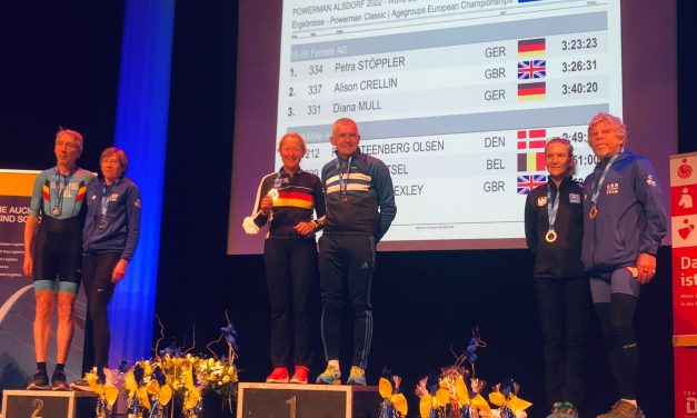 Petra Stöppler wird Europameisterin und Deutsche Meisterin in ihrer Altersklasse!