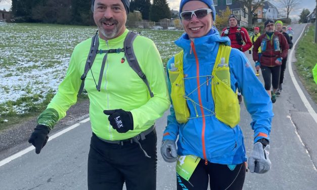 Rainer Wachsmann bem Mehrtageslauf „Die Bergischen 5“