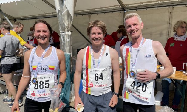 Unter drei Stunden! Tolle Leistung!