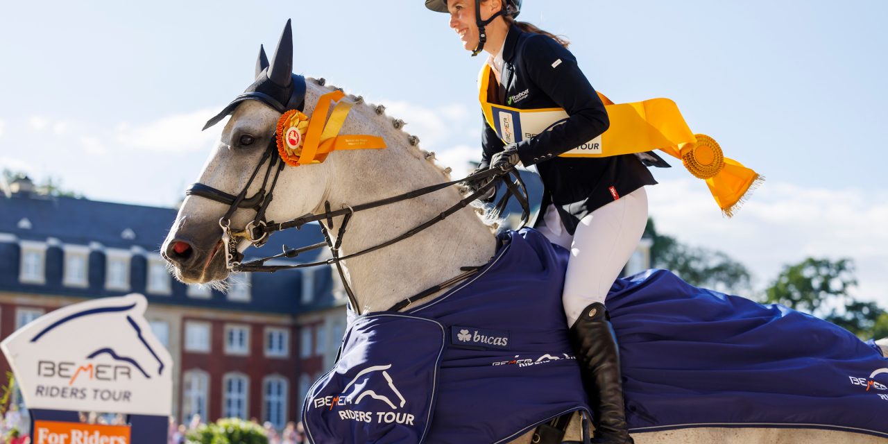 Dejà-Vu – Janne Friederike Meyer-Zimmermann gewinnt in Münster die BEMER Riders Tour