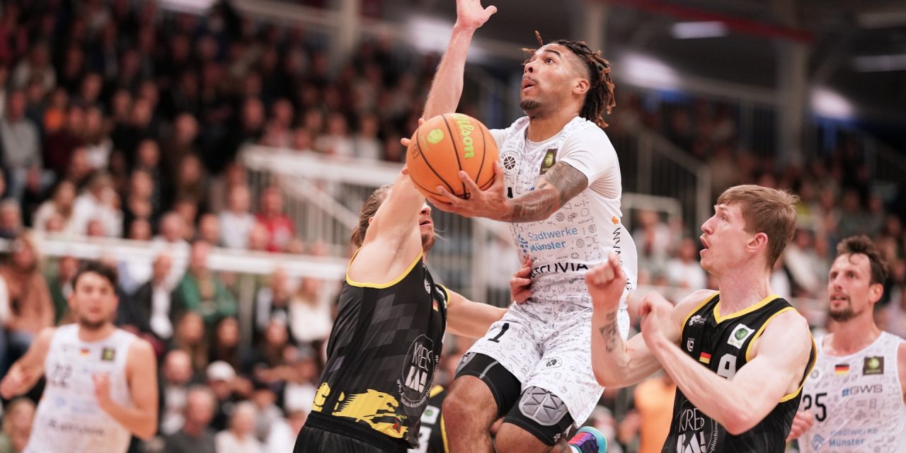 WWU Baskets feiern perfekten Heimstart