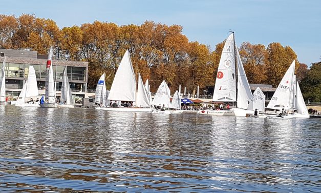Traumwetter und großes Feld zur Absegel-Regatta 2022