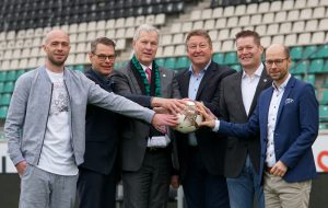 Gruppenbild: Vorstand SC Preußen Münster um Dr. Bernward Maasjost