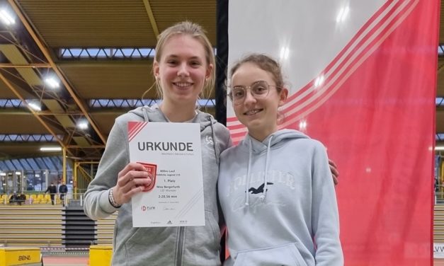 U18-Erfolg bei den Westfälischen Hallenmeisterschaften