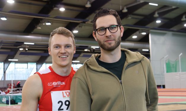 Luka Herden veredelt Hallen-DM mit Weitsprung-Bronze