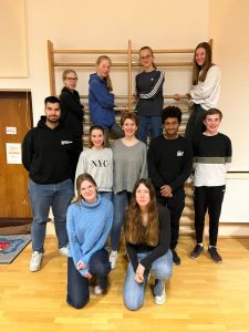 Gruppenbild: der neue Jugendvorstand des TB Burgsteinfurt