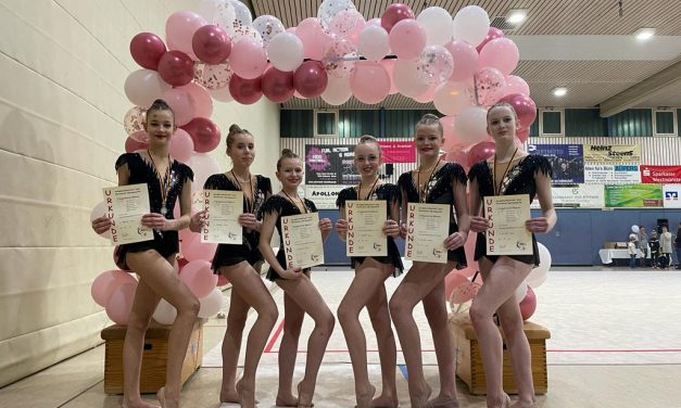 TG Gymnastinnen überzeugen beim Saisonauftakt: Sechs mal Gold für die Sportgymnastik