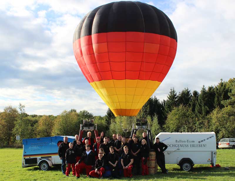 Hoch hinaus mit dem Montgolfieren Club Gremmendorf