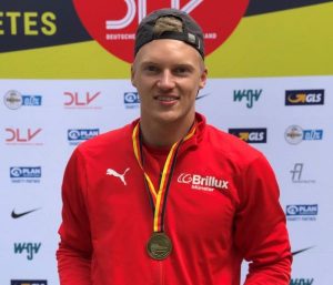 Athlet der LG Brillux: Luka Herden