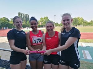 Gruppenbild: Frauenstaffel LG Brilllux