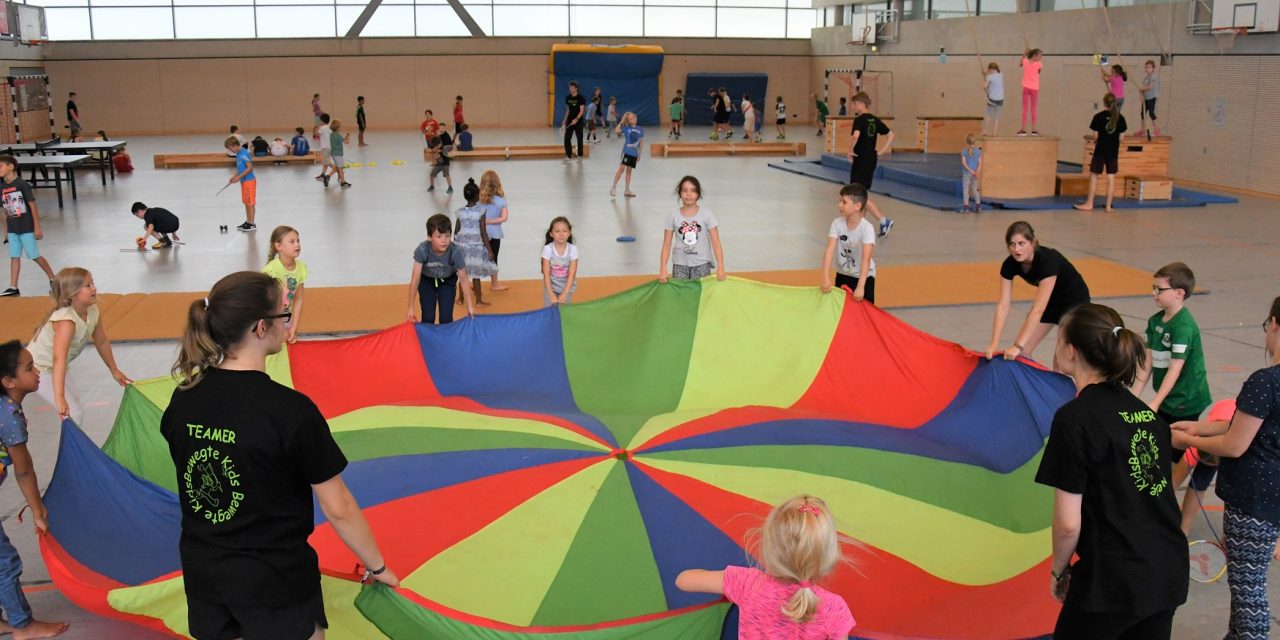 Ferienganztagsbetreuung „Bewegte Kids“ startet am Montag, 24. Juli