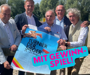 Turnier der Sieger: Gruppenbild der Veranstalter