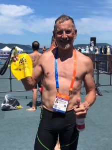 Dieter Rosenbaum bei den World Aquatics Masters Championships