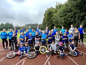 Gruppenbild Einradgemeinschaft