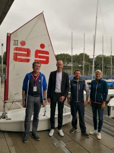 Gruppenbild: Orgateam des Opti Cups