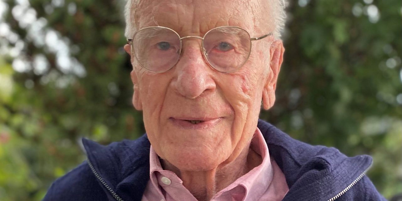 Dieter Verhoeven feiert 95. Geburtstag