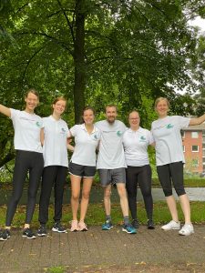 Laufend Gutes tun: Gruppenbild der Regionalgruppe Münster