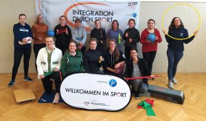Gruppenbild der Übungsleiterinnen