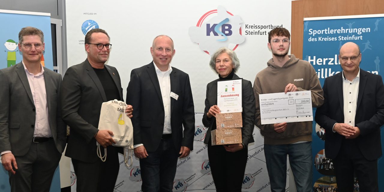 TB erhält Kinder- und Jugendsportpreis 2023