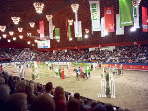Agravis Cup: Blick auf den Parcours beim Großen Preis von Münster