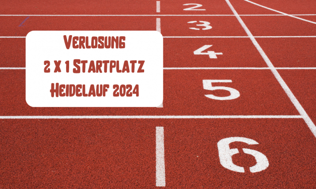 Startplatz-Verlosung: Heidelauf Coesfeld 2024