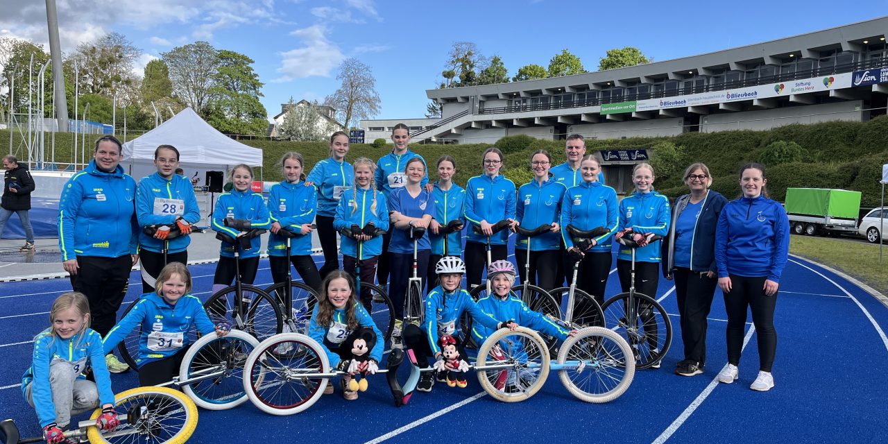 Einradgemeinschaft Münsterland e.V. erfolgreich beim 1. RhEinrad-Cup in Bonn